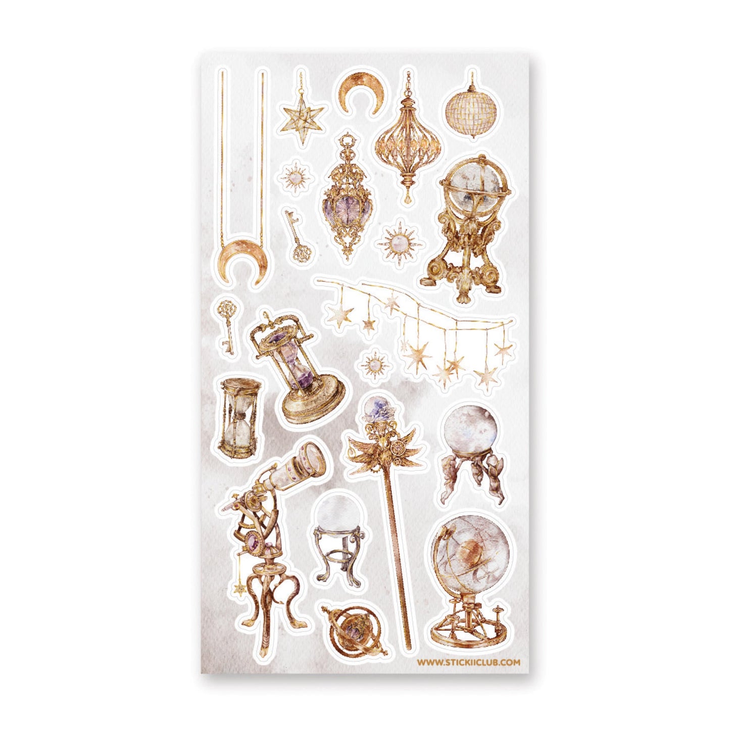 CRYSTAL BALLS STICKER SHEET