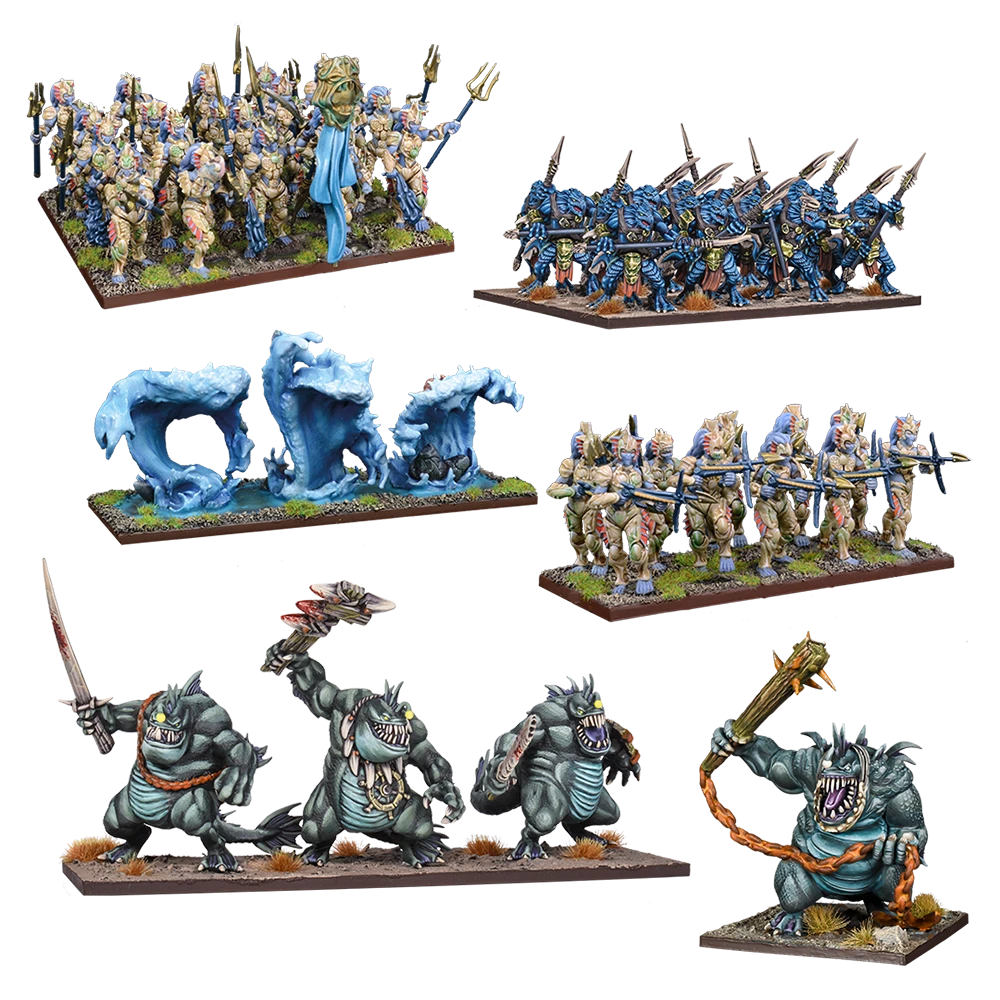 KINGS OF WAR 4TH EDITION TRIDENT REALMS BATTALION
