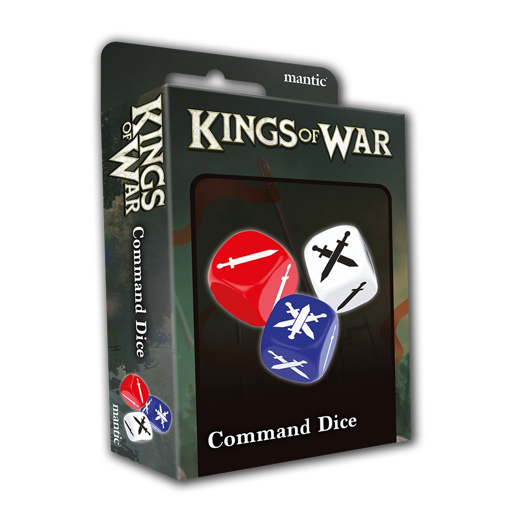 KINGS OF WAR COMMAND DICE