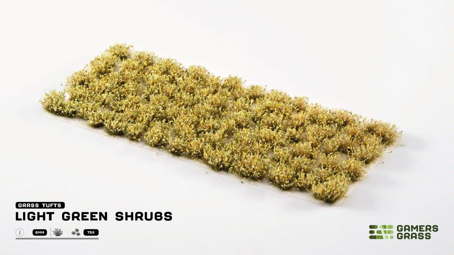 GAMER'S GRASS LIGHT GREEN SHRUBS