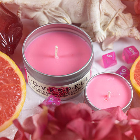 LOVE SPELL 8oz GAMING CANDLE