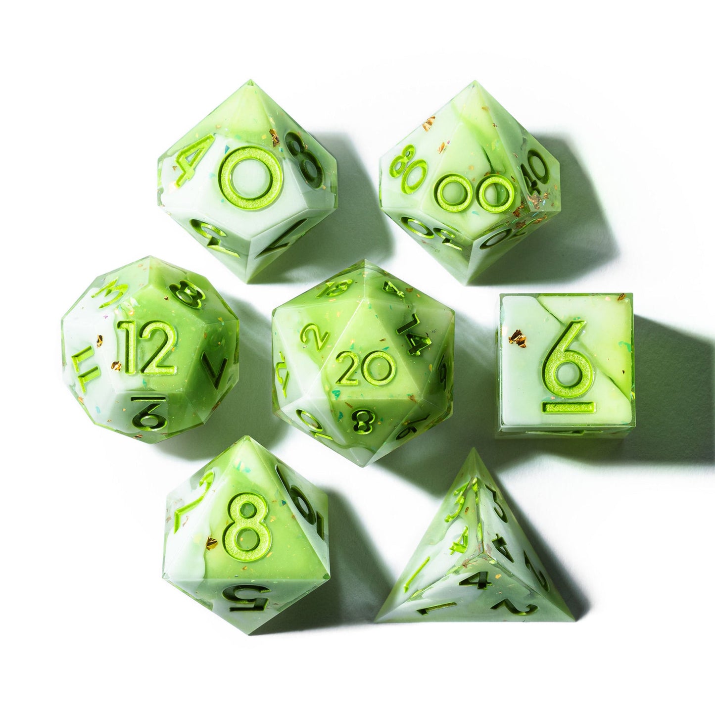 DISPEL MATCHA 7PC DICE SET
