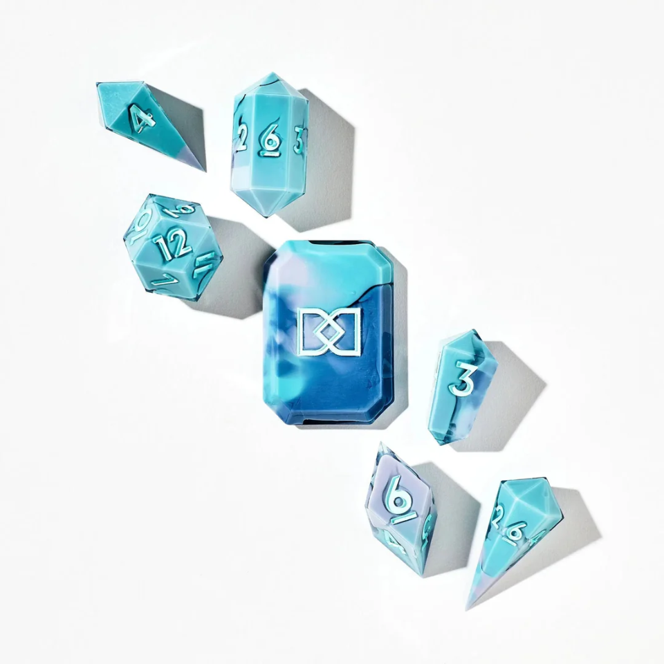 DISPEL MARBLE SODA 7PC JEWEL DICE SET