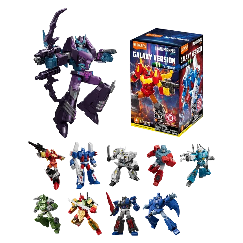 TRANSFORMERS BLOKEES GALAXY VERSION 11 THE LOST LIGHT BLIND BOX