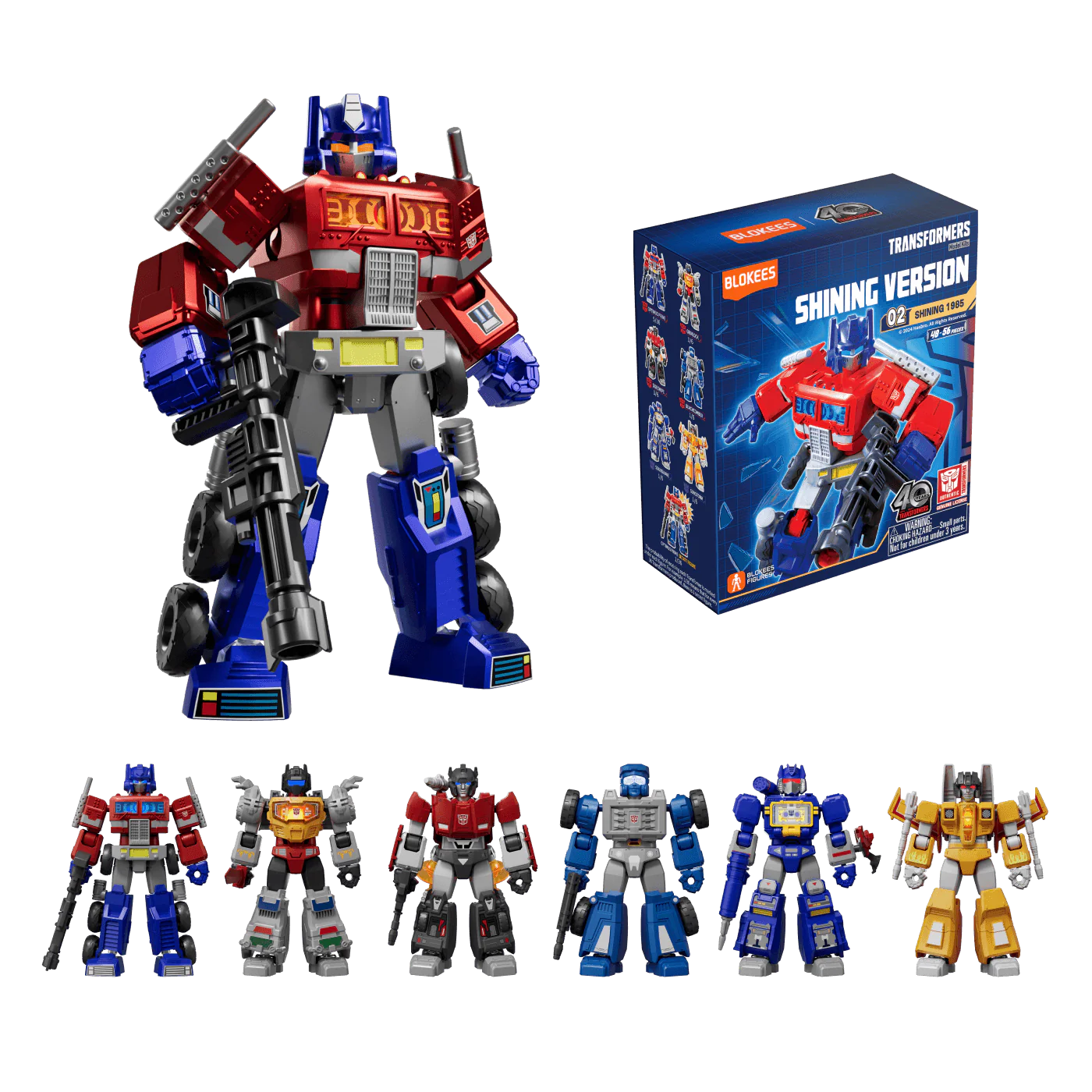 TRANSFORMERS BLOKEES SHINING VERSION 02 SHINING 1985 BLIND BOX