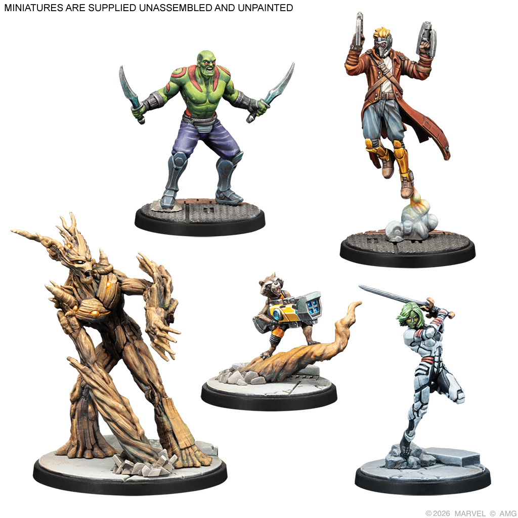 MARVEL CRISIS PROTOCOL: GUARDIANS OF THE GALAXY STARTER SET