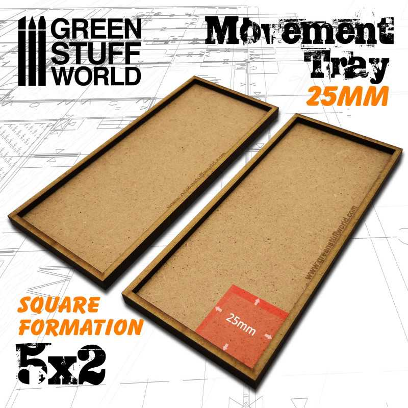 GSW MOVEMENT TRAY 125x50mm