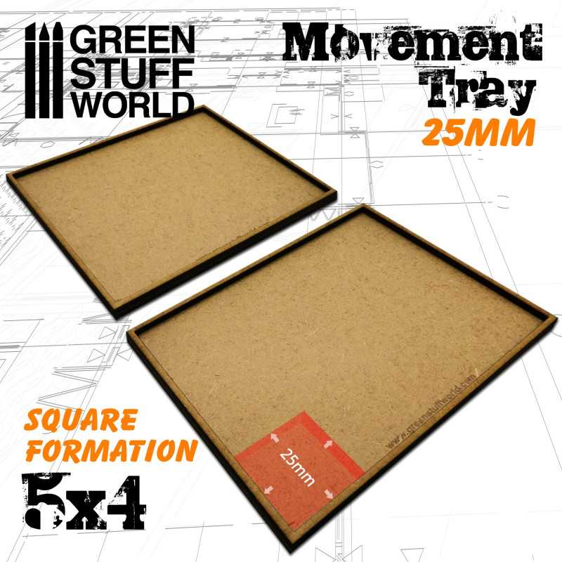 GSW MOVEMENT TRAY 125X100MM