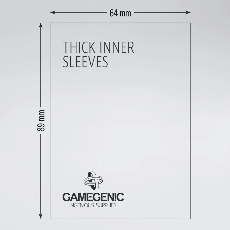 GAMEGENIC THICK INNER SLEEVES