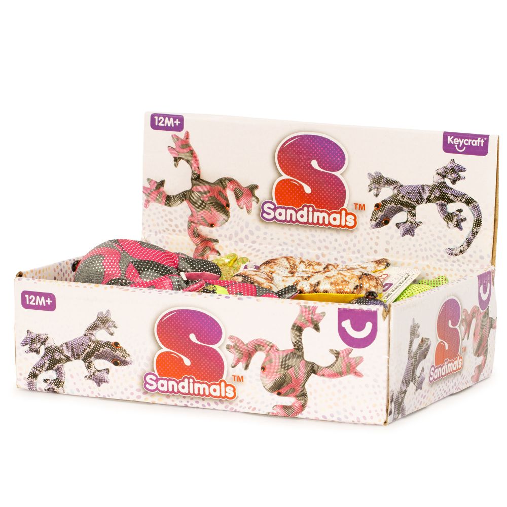 SANDIMALS - SAND FILLED REPTILE SENSORY TOYS