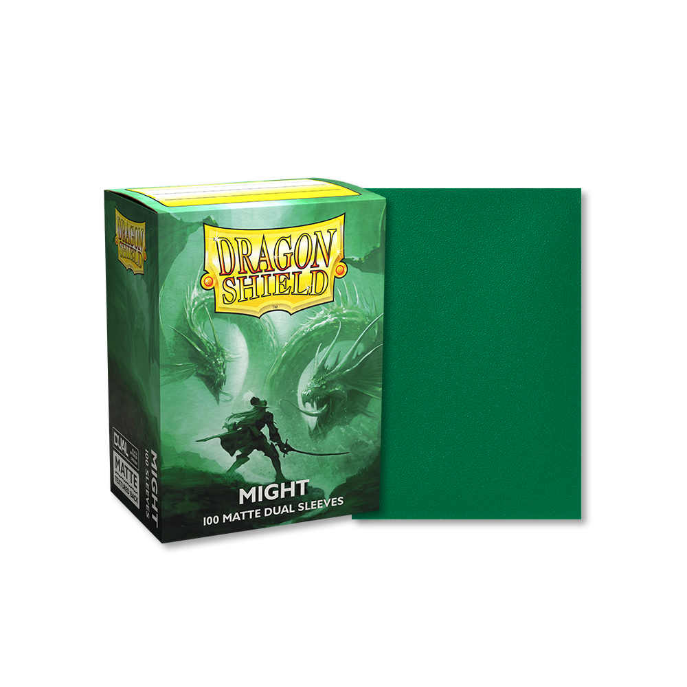 DRAGON SHIELD: MATTE DUAL SLEEVES MIGHT