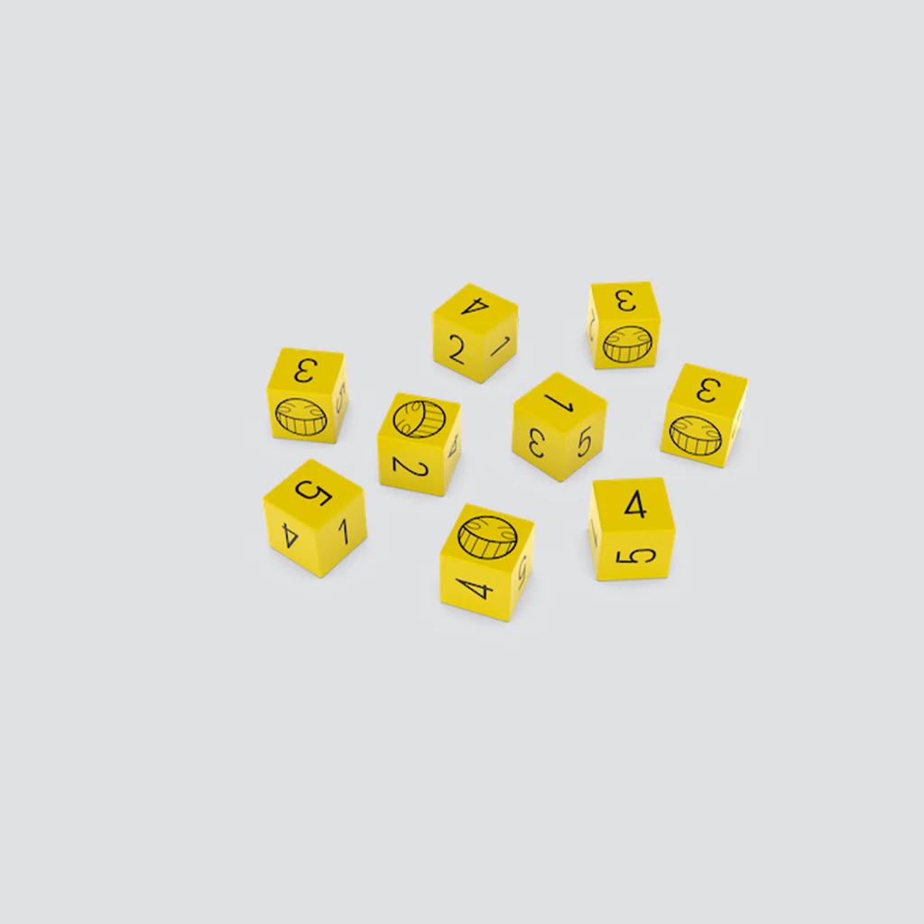 COWBOY BEBOP RPG DICE SET: ED SMILE