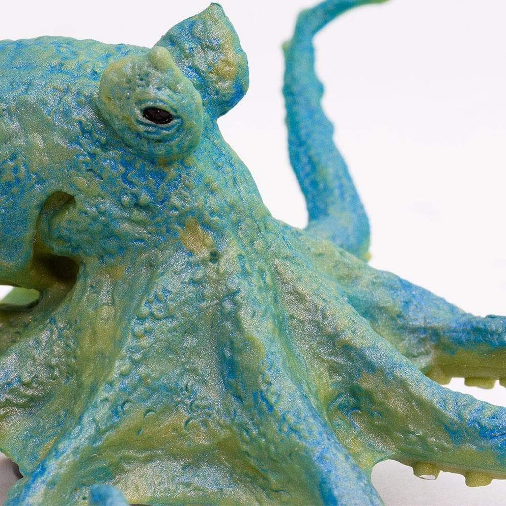 BLUE OCTOPUS FIGURINE