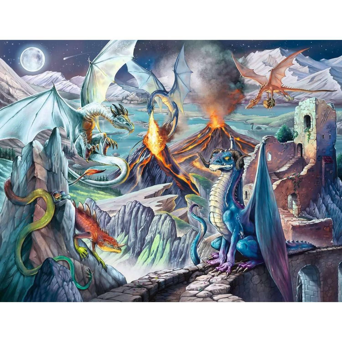 THE DRAGON GUARDIANS 2000pc PUZZLE