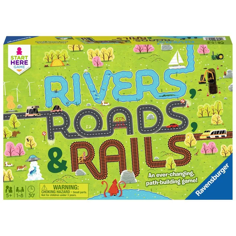 RIVERS, ROADS AND RAILS