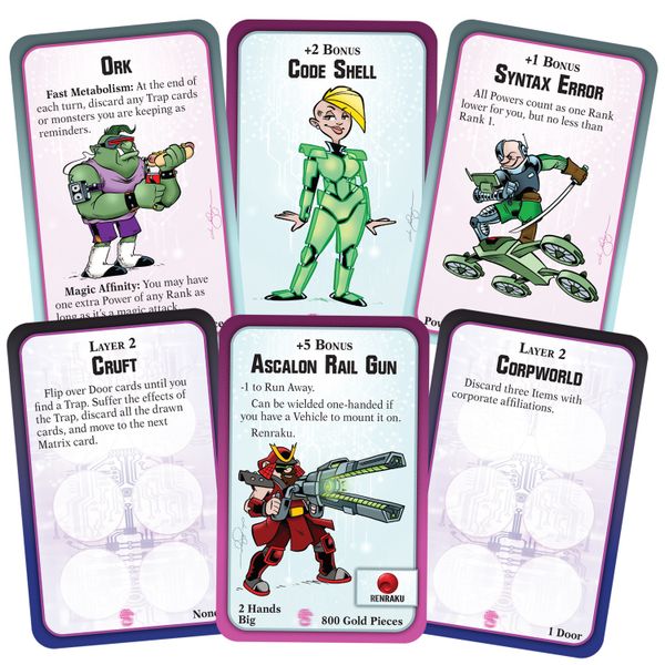 MUNCHKIN SHADOWRUN HACK THE FUTURE