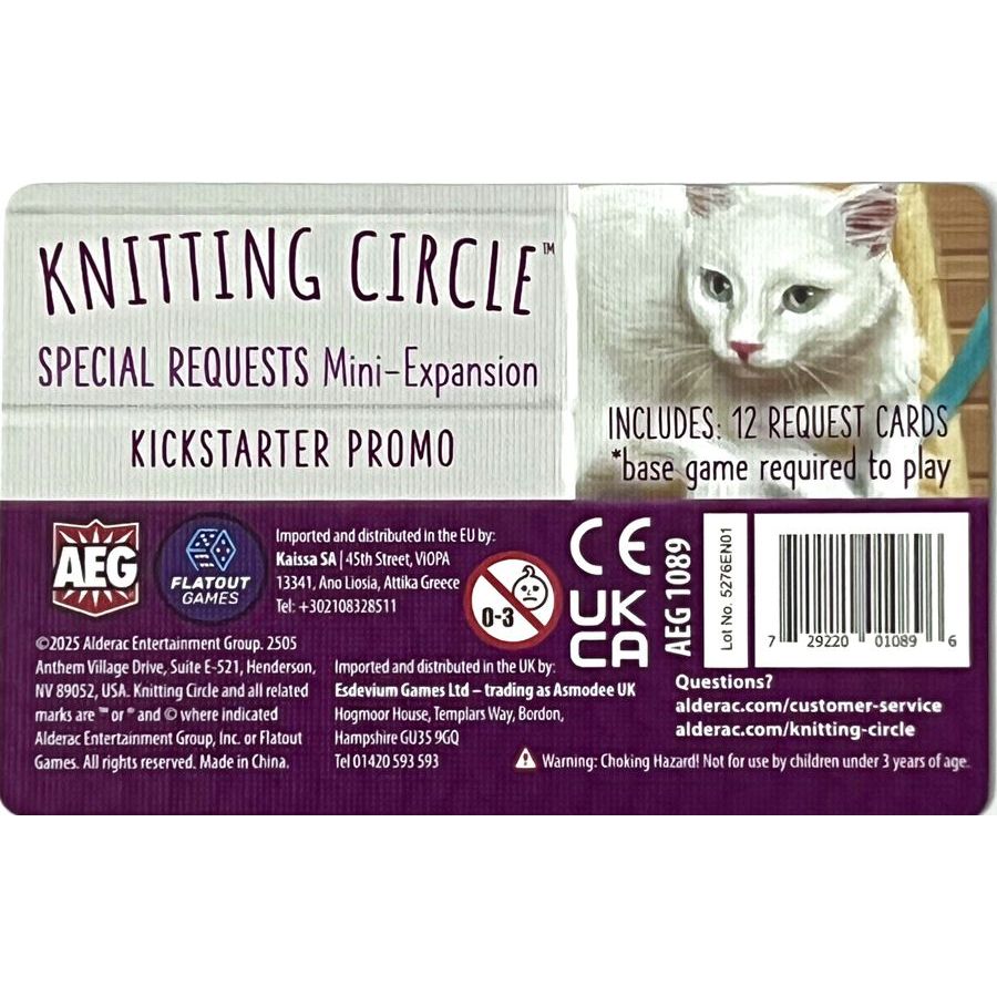 KNITTING CIRCLE A CALICO GAME KICKSTARTER EDITION