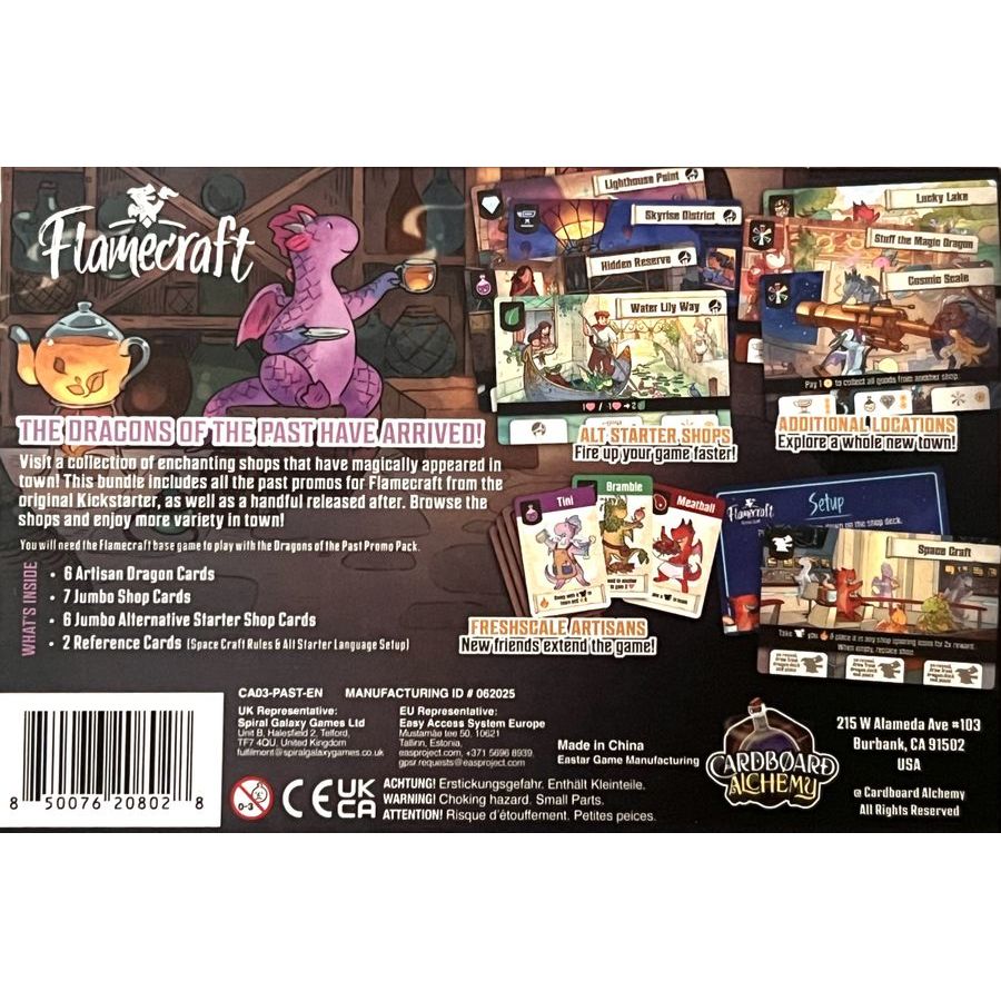 FLAMECRAFT DRAGONS OF THE PAST PROMO PACK