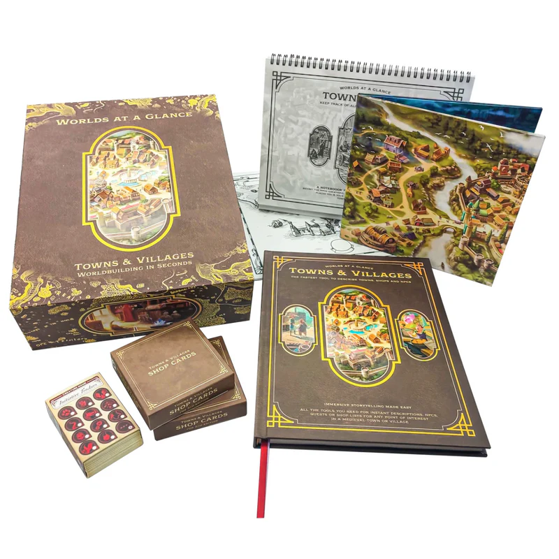 WORLDS AT A GLANCE RPG BOX SET