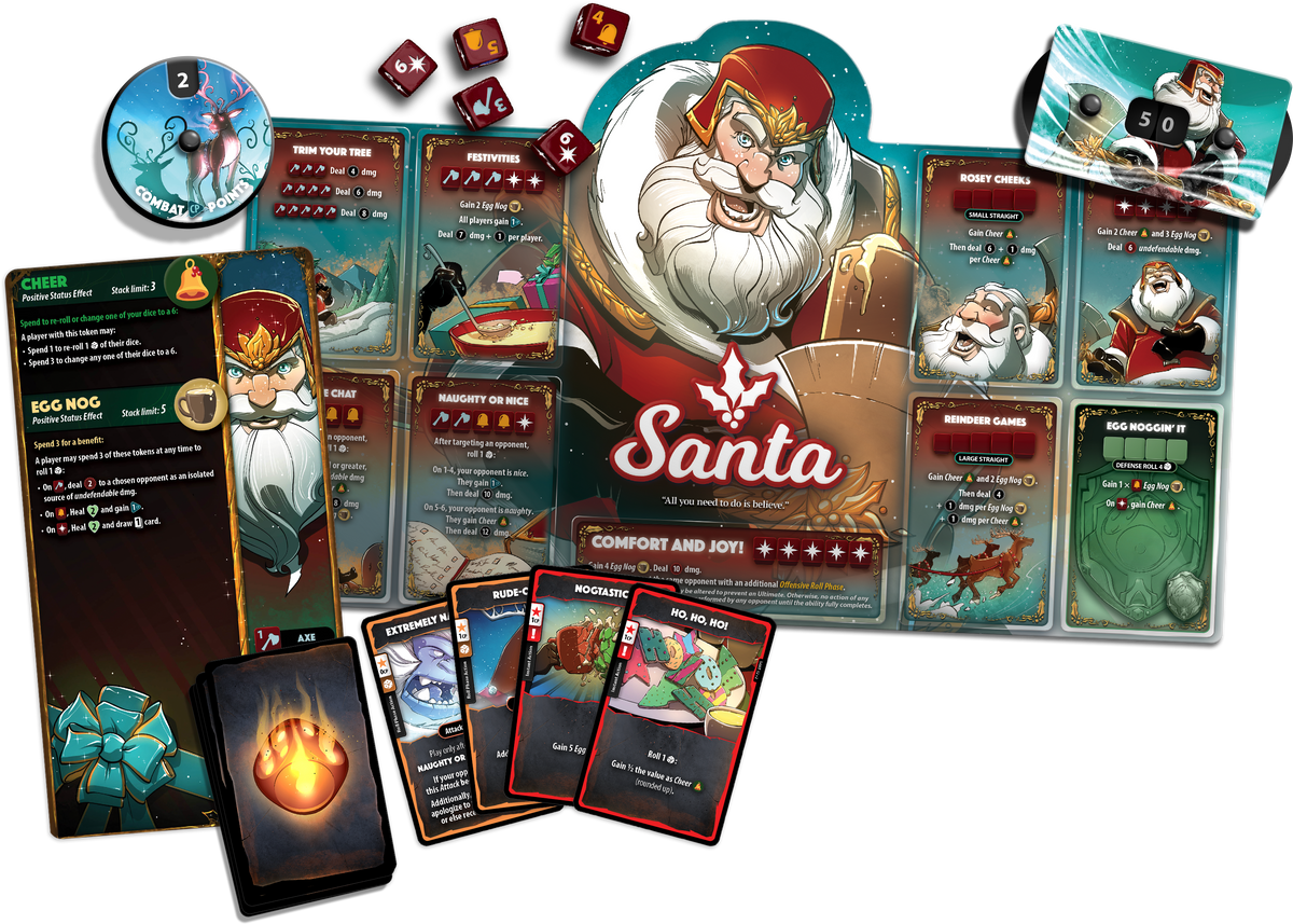 DICE THRONE HERO PACK: SANTA