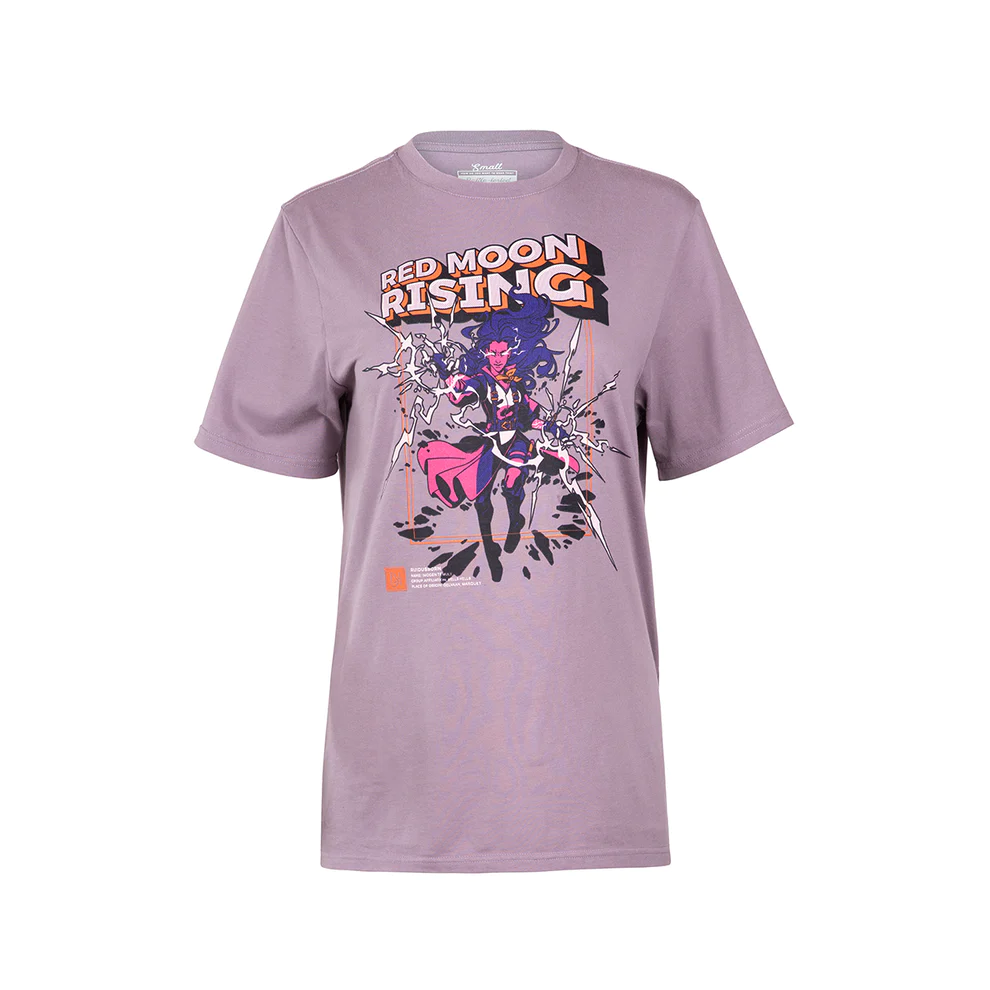 IMOGEN TEMULT T-SHIRT RED MOON RISING