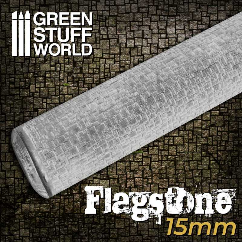 FLAG STONE ROLLER 15MM