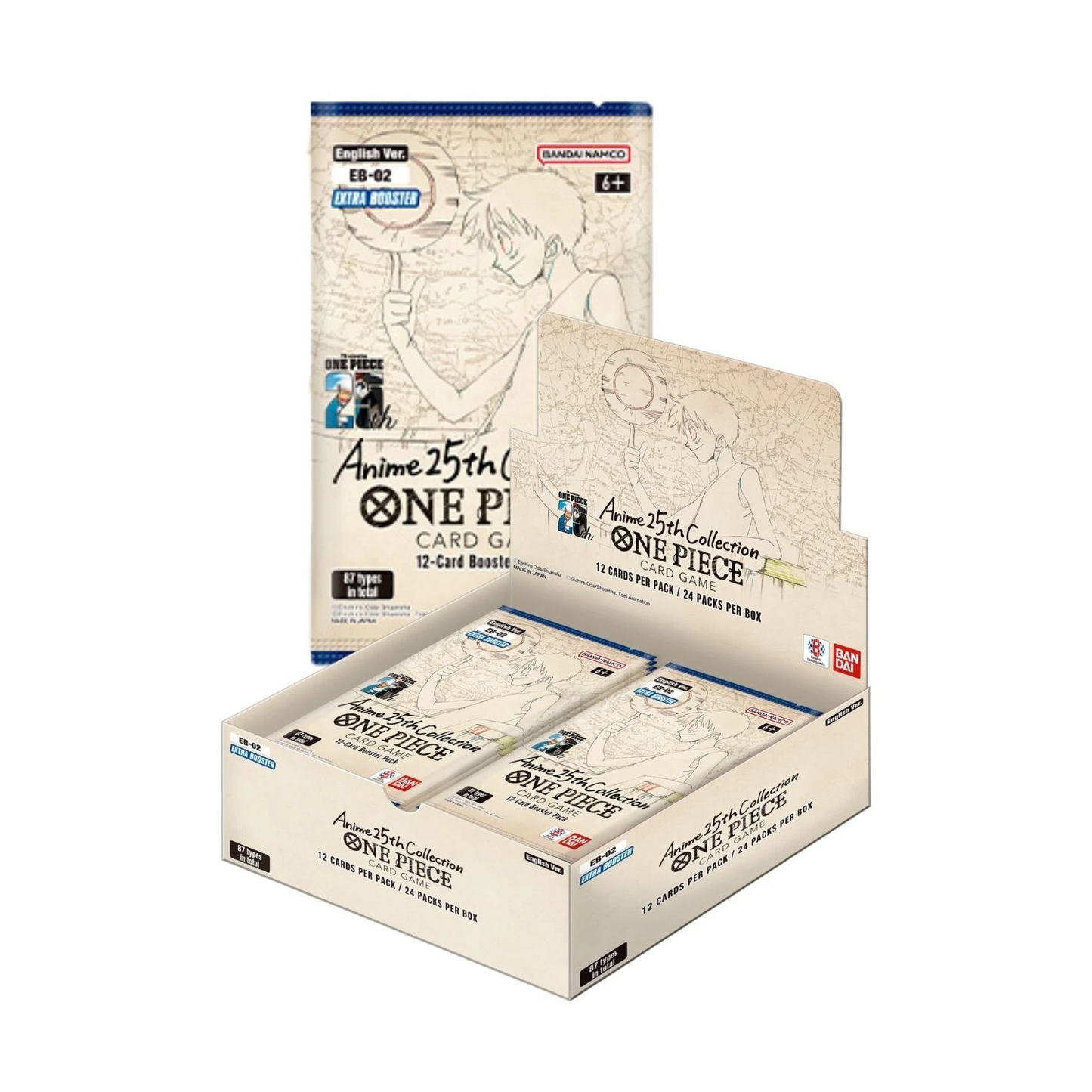 ONE PIECE ANIME 25TH COLLECTION BOOSTER BOX