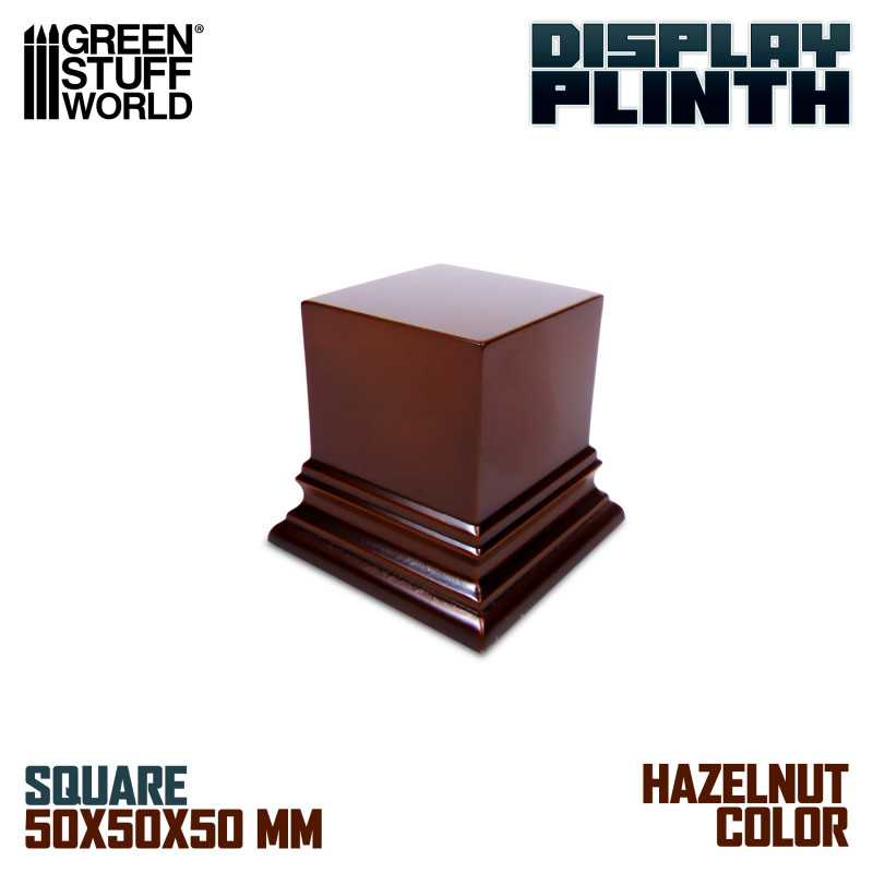 GSW BROWN SQUARE PLINTH 5x5CM