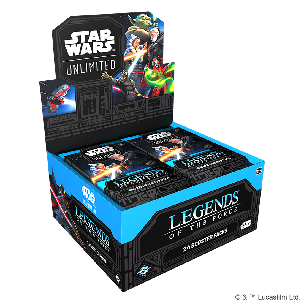 STAR WARS UNLIMITED LEGENDS OF THE FORCE: BOOSTER BOX