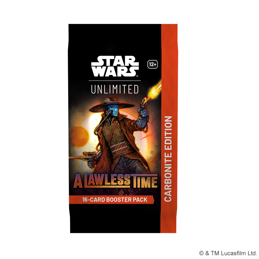 STAR WARS UNLIMITED: A LAWLESS TIME CARBONITE BOOSTER PACK