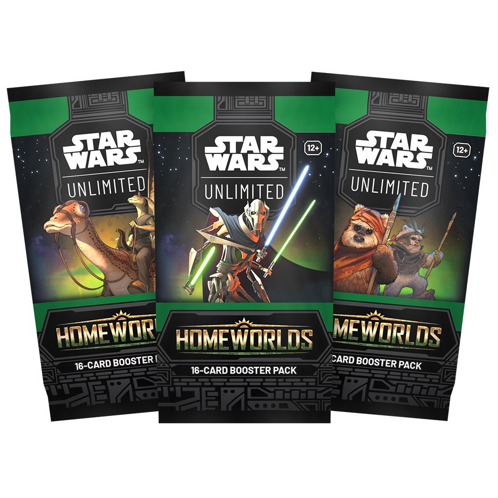 STAR WARS UNLIMITED HOMEWORLDS BOOSTER PACK