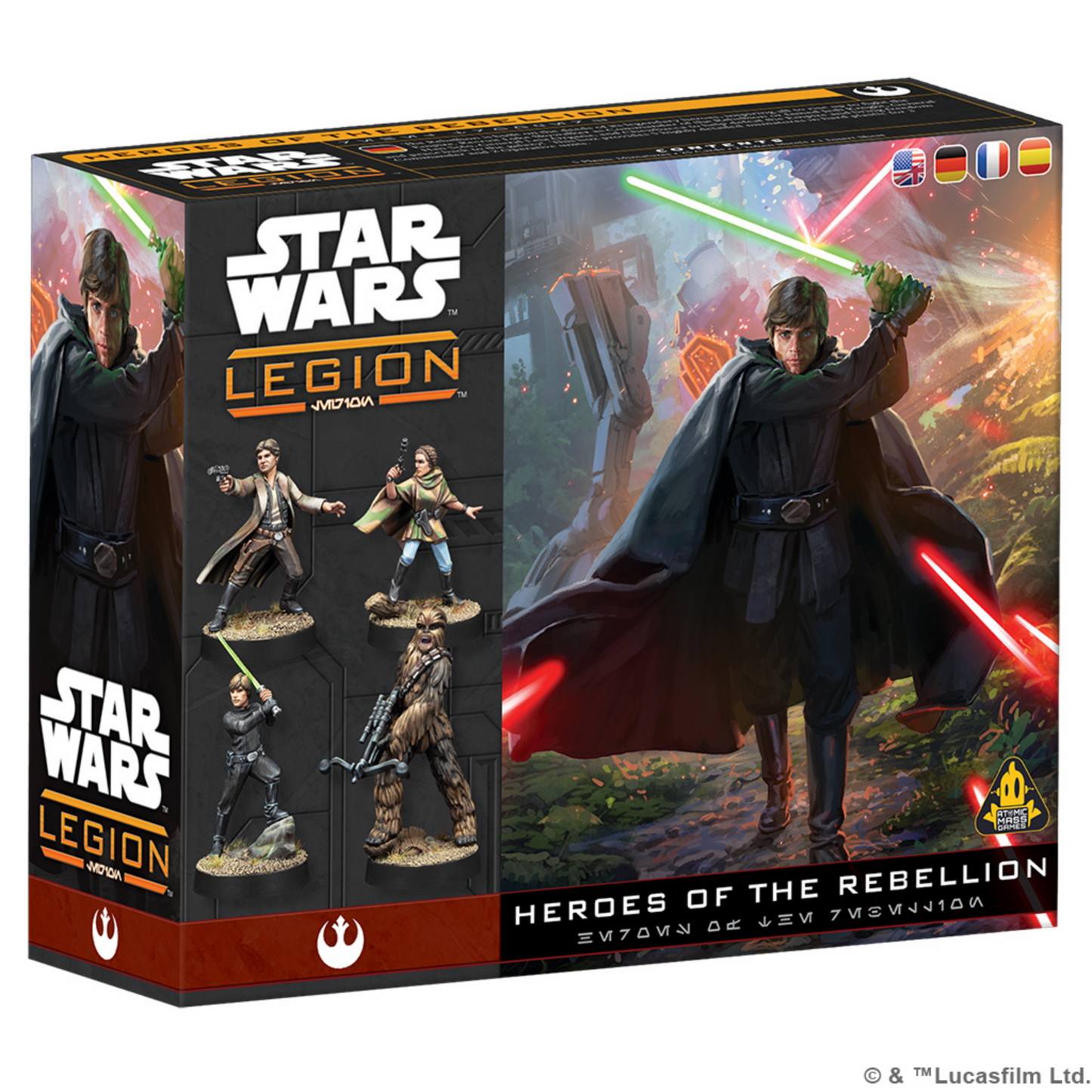 STAR WARS LEGION HEROES OF THE REBELLION