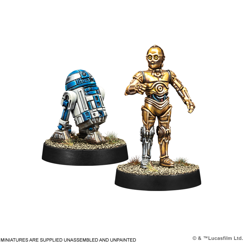 STAR WARS LEGION C-3PO & R2-D2