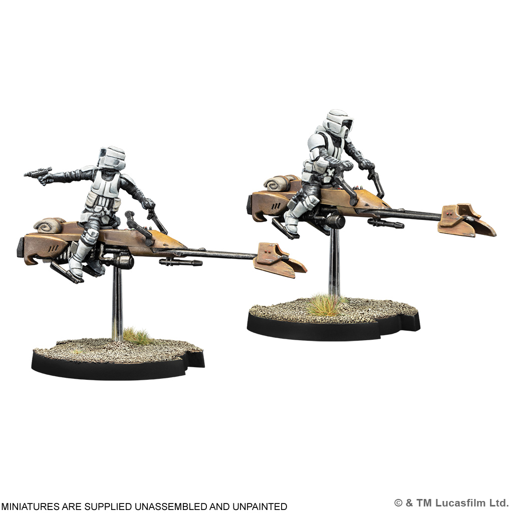 STAR WARS LEGION 74-Z SPEEDER BIKE