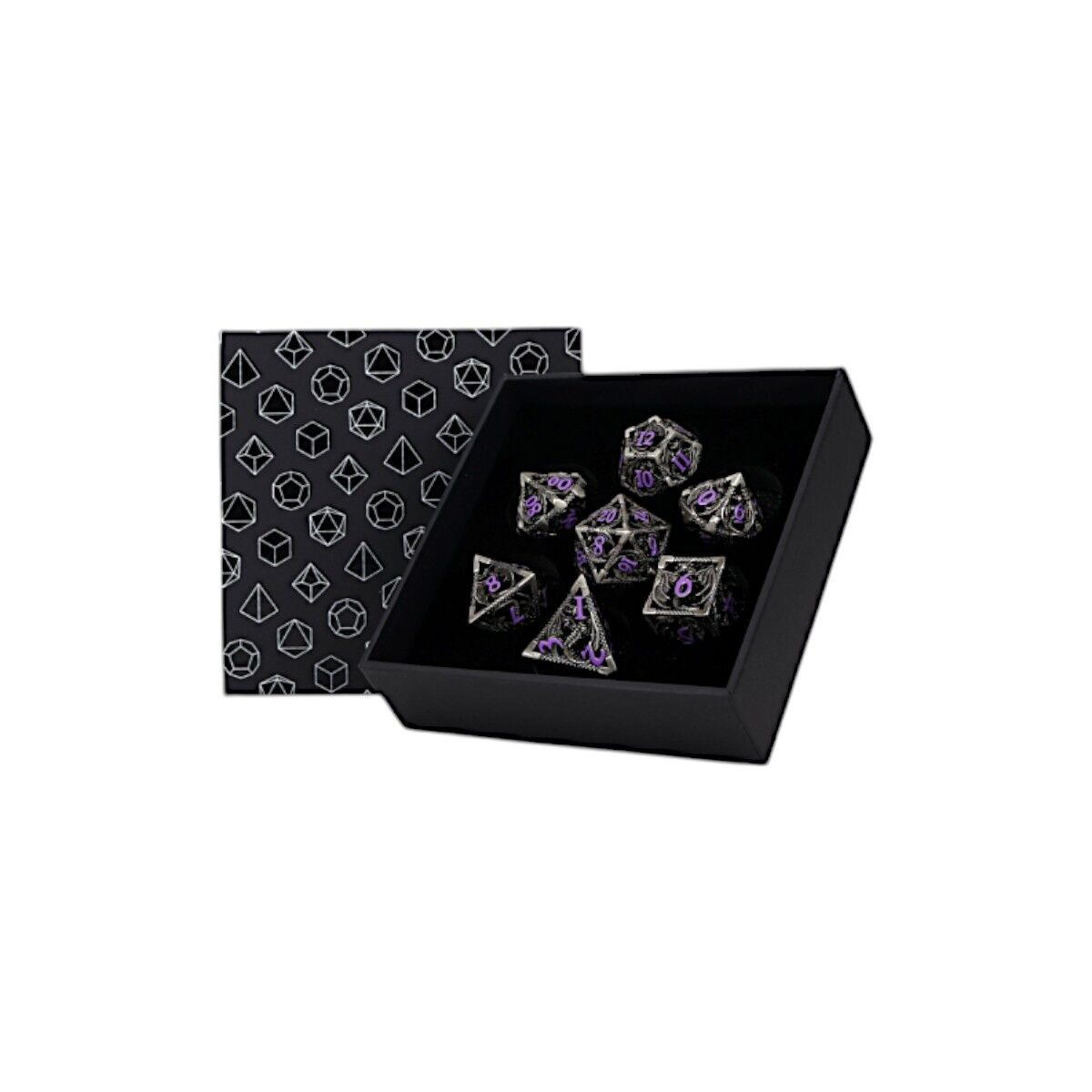 HOLLOW METAL DICE: DRAGON