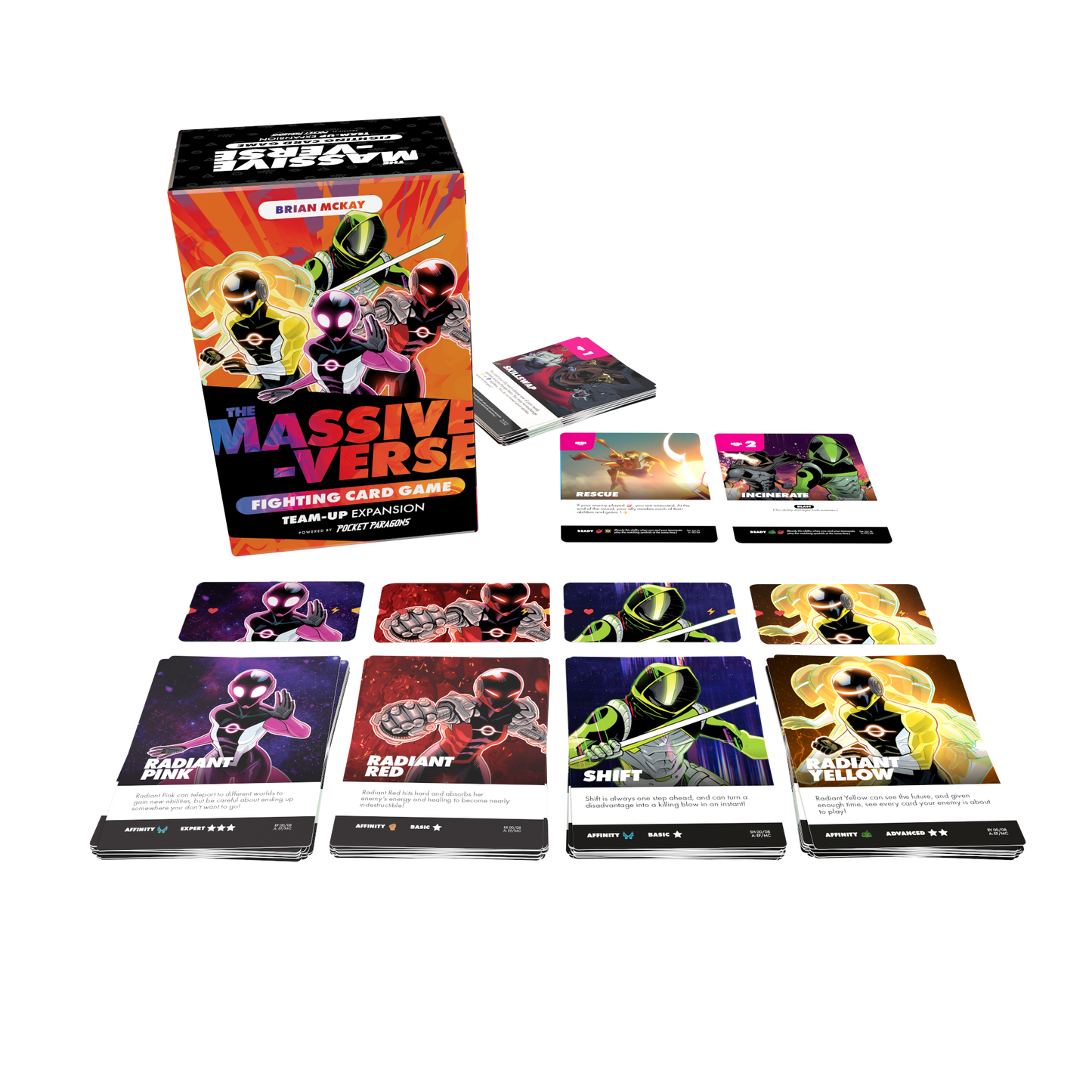 THE MASSIVE-VERSE FIGHTING CARD GAME TEAM-UP EXPANSION