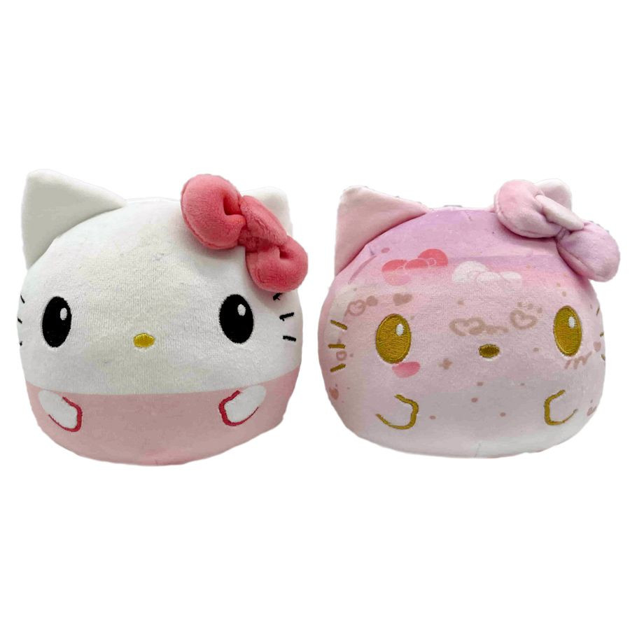 REVERSIBLE HELLO KITTY 50TH ANNIVERSARY PINK PLUSHIE