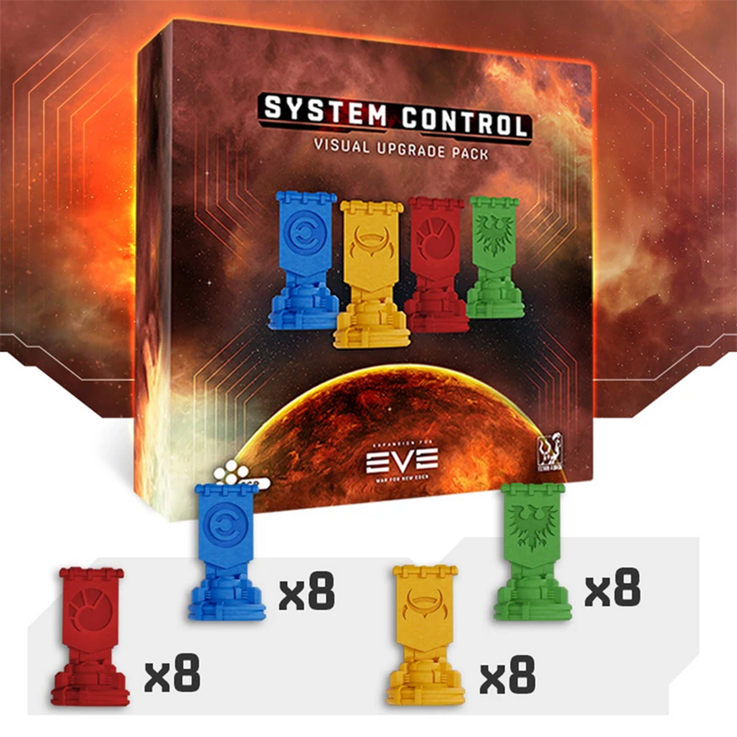 EVE WAR FOR NEW EDEN VISUAL UPGRADES CONTROL PACK