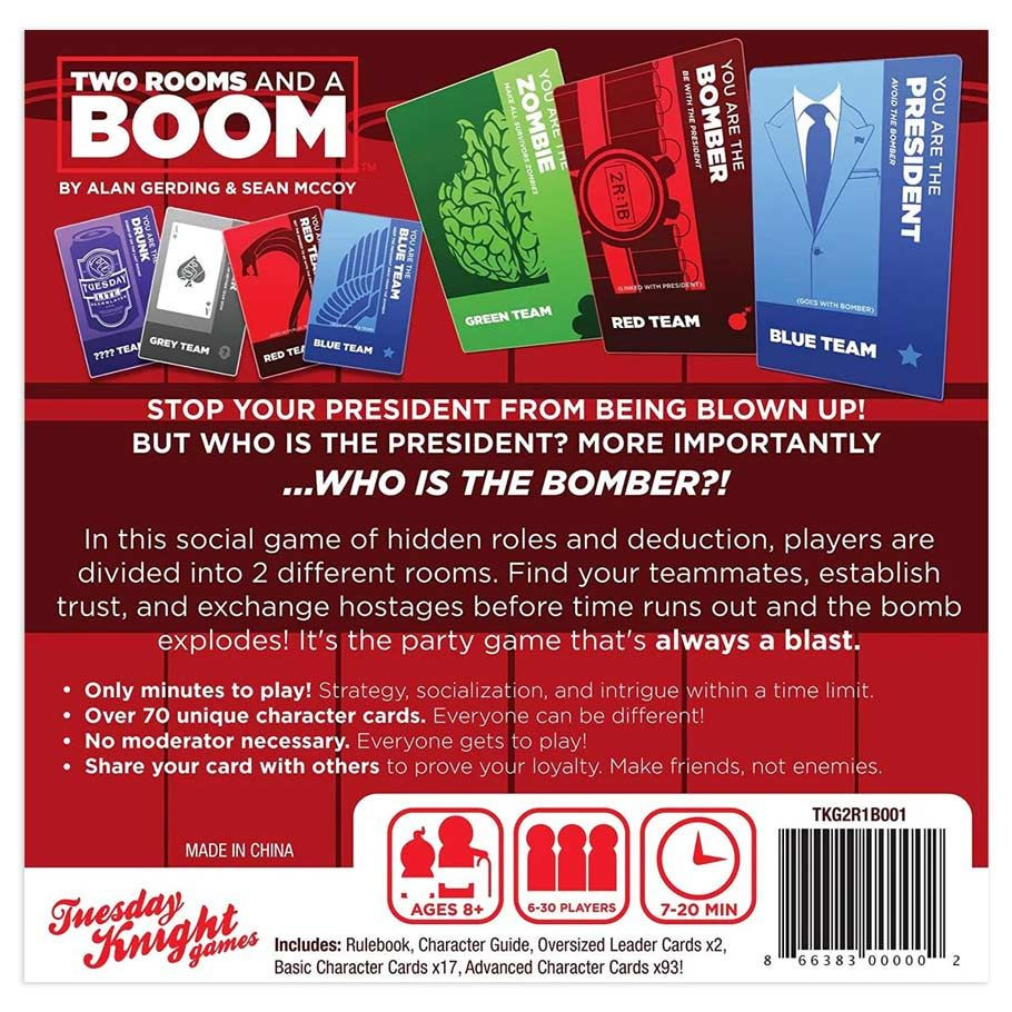 TWO ROOMS & A BOOM