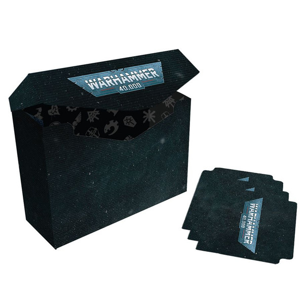 WARHAMMER 40K 120+ INDEX CARD DECK BOX: UNIVERSAL