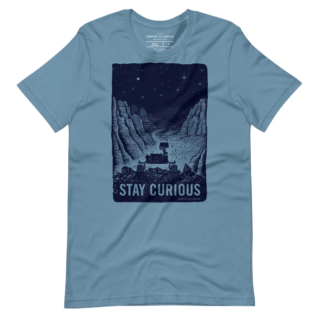 STAY CURIOUS TSHIRT