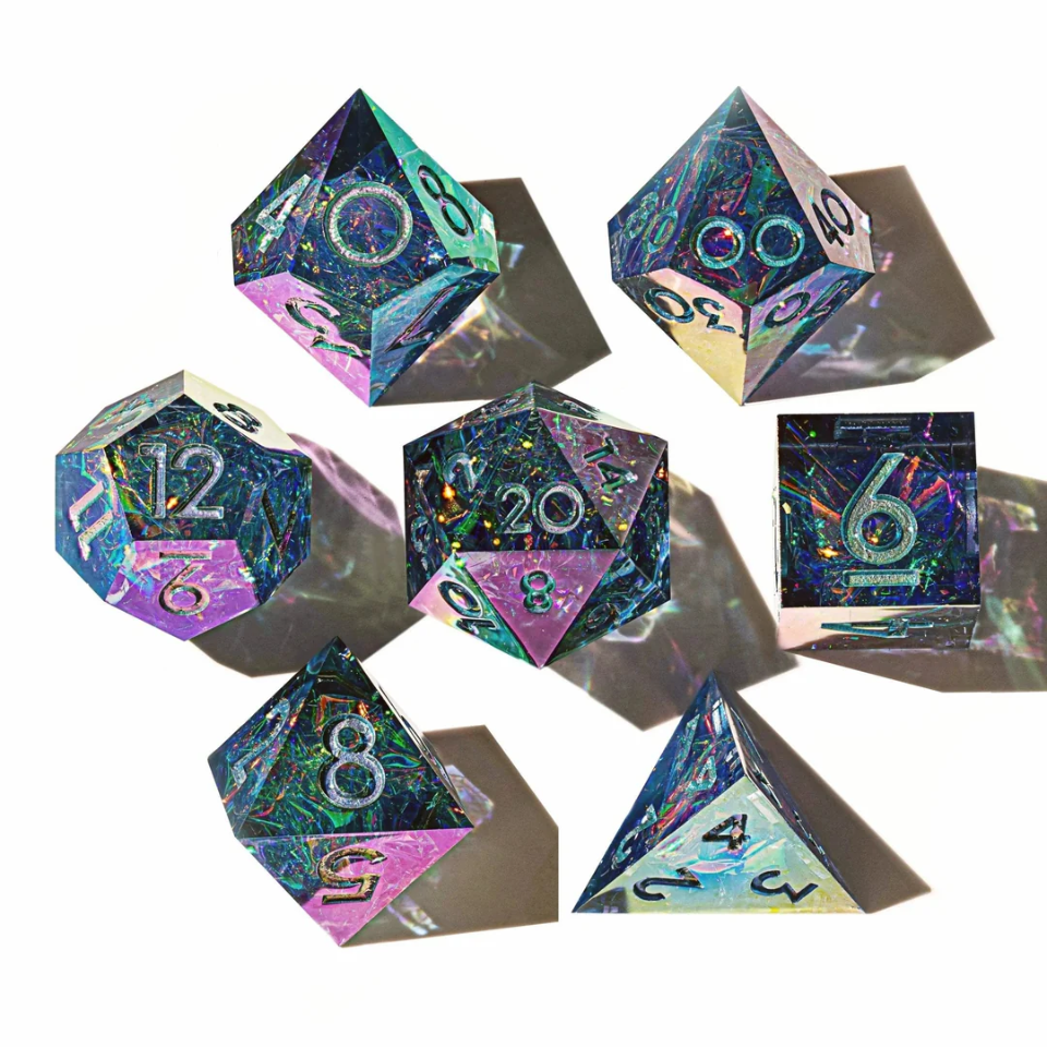 DISPEL UNNECESSARY FEELINGS 7PC DICE SET