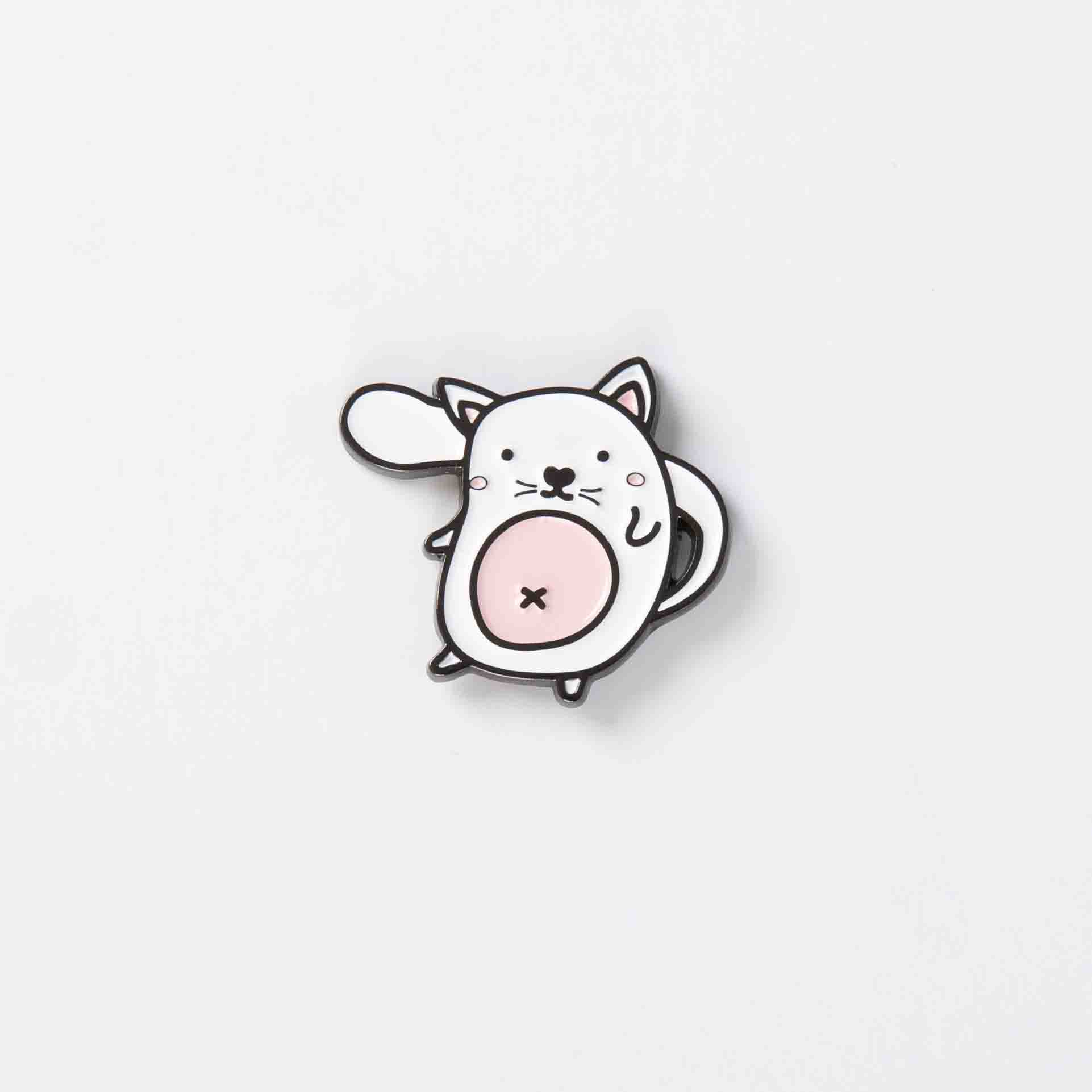 Pin magnet cat
