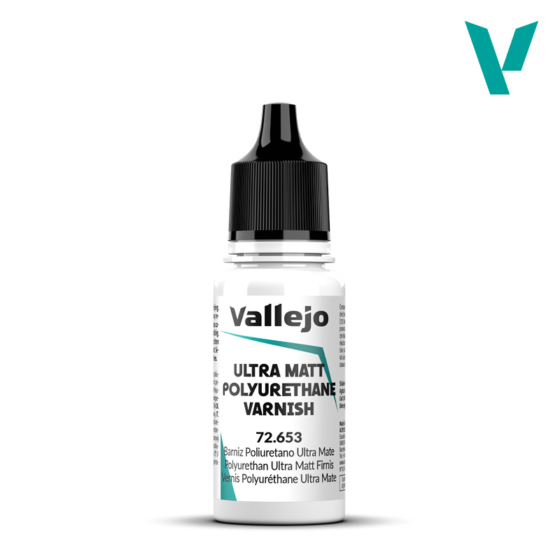 VALLEJO AUXILIARY ULTRA MATT POLYURETHANE VARNISH 18ML