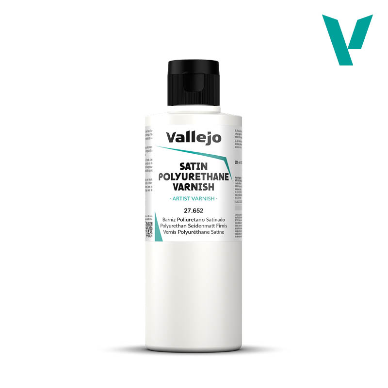 VALLEJO SATIN POLYURETHANE VARNISH 200ml