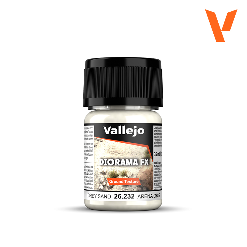 VALLEJO DIORAMA FX GROUND TEXTURE GREY SAND 35ml