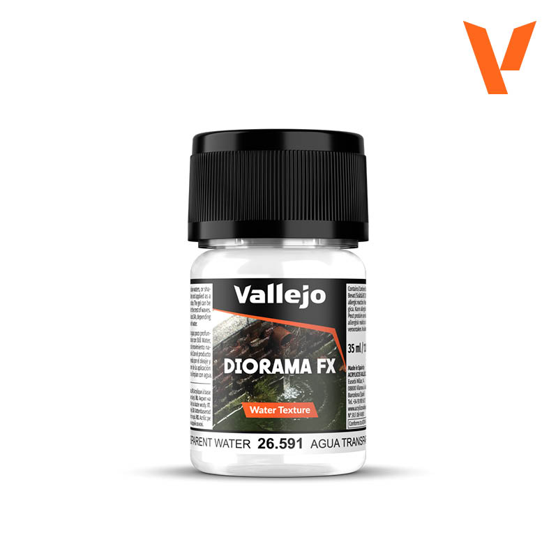 VALLEJO DIORAMA FX TRANSPARENT WATER 35ml