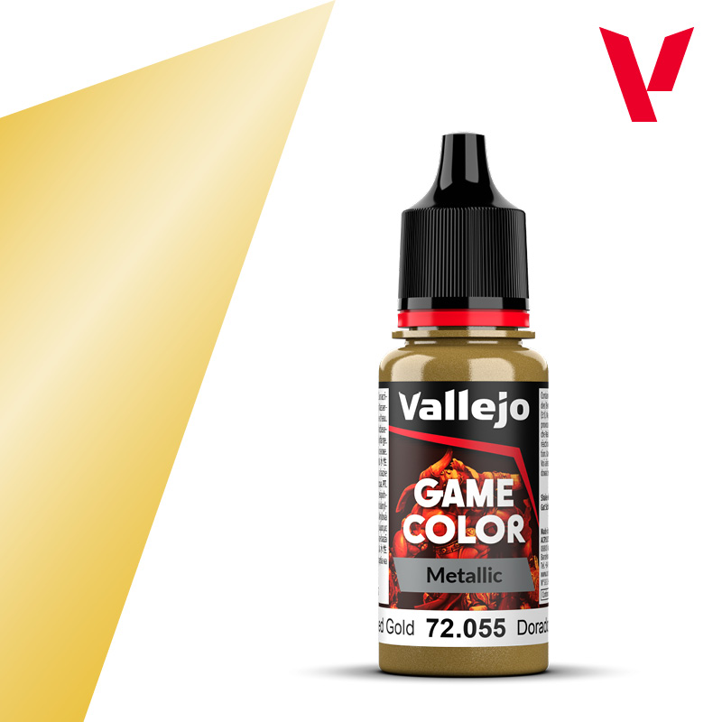 VALLEJO GAME COLOR METALLIC POLISHED GOLD