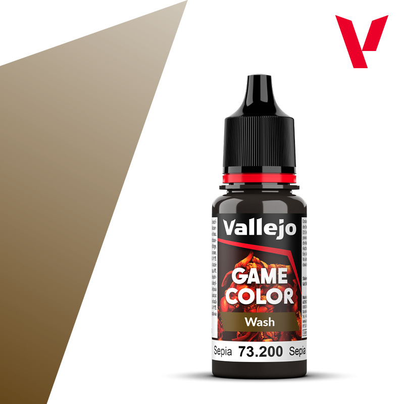 VALLEJO GAME COLOR WASH SEPIA