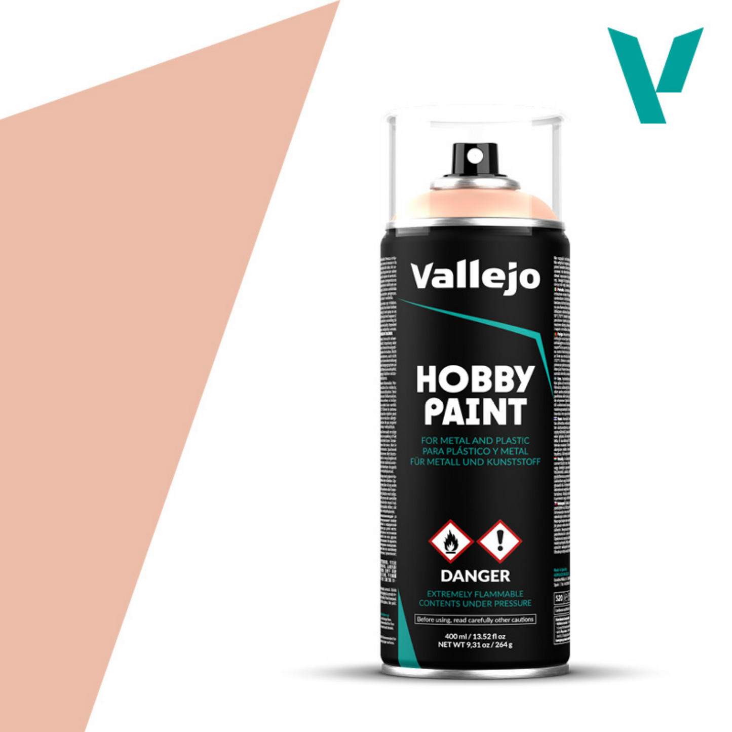 VALLEJO PALE FLESH SPRAY PRIMER